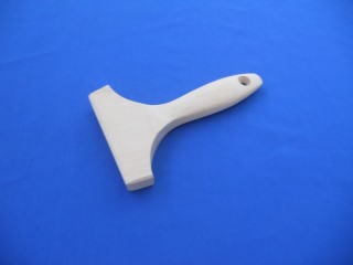 Beaver Tail Brush Handle-Flat Head