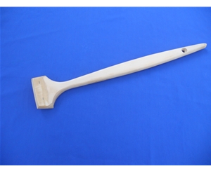   Long Angled Wooden Handle